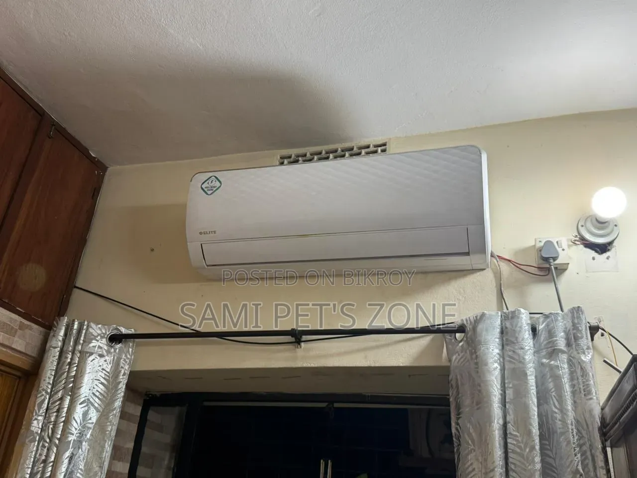 Three 1.5 Ton ACs.