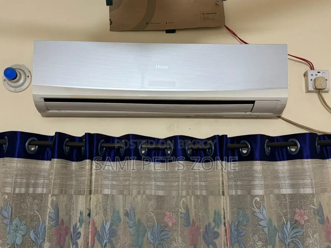 Three 1.5 Ton ACs.