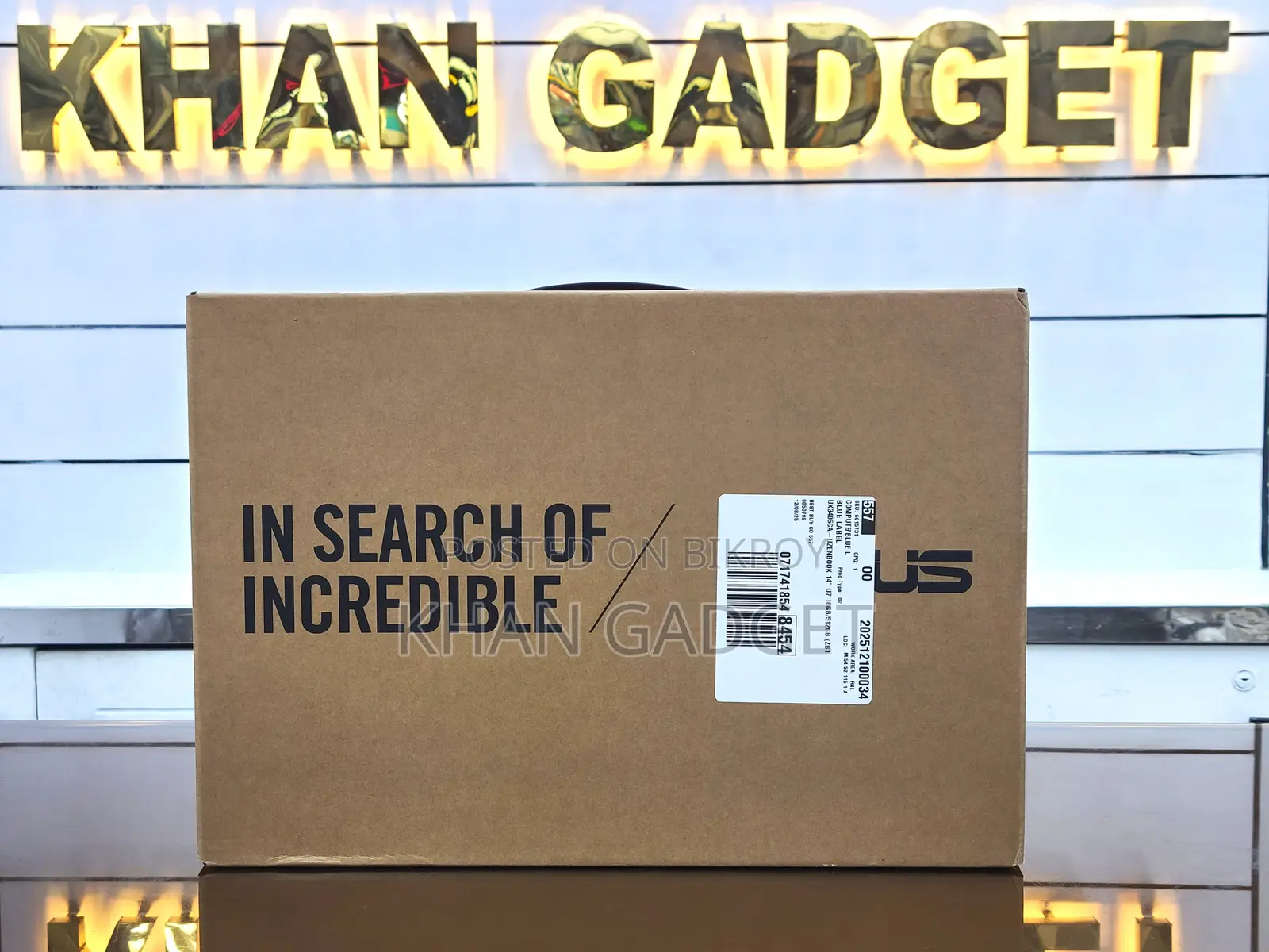 New Laptop Asus Zenbook 14 UX434 16GB Intel Core Ultra 7 SSD 512GB