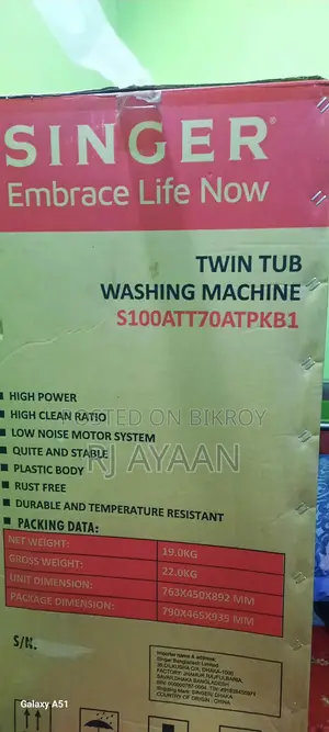 Full Intact Washing Machine