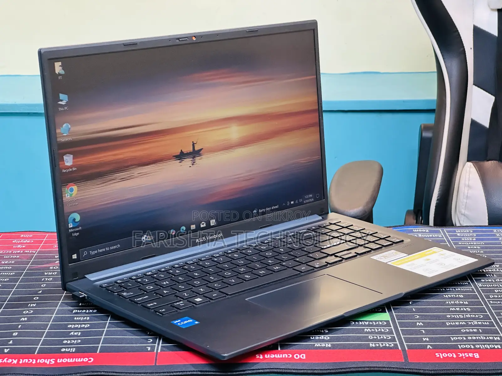 Laptop Asus Vivobook 16 8GB Intel Core i5 SSD 256GB