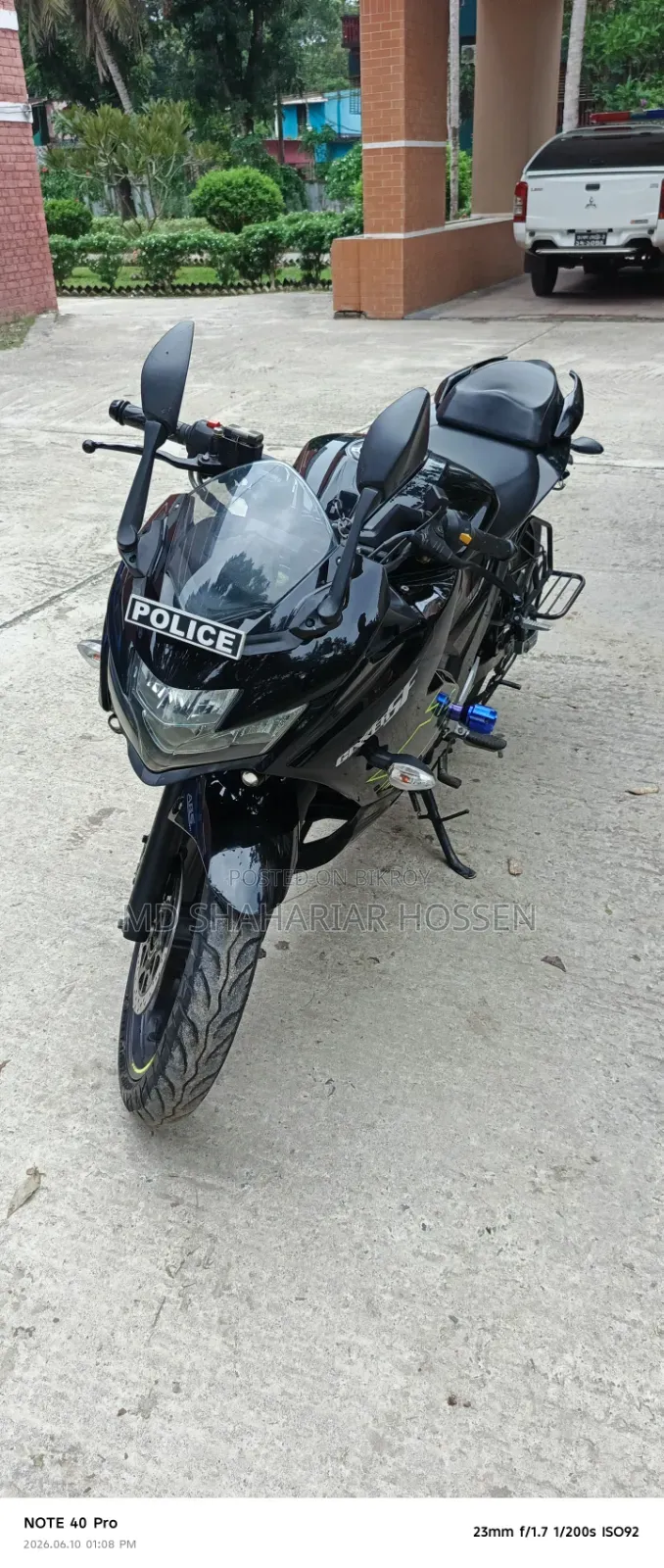 Suzuki Gixxer SF FI 2024 Black