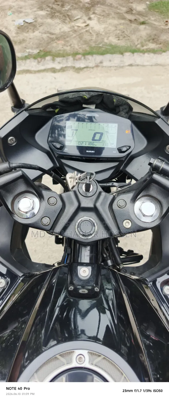 Suzuki Gixxer SF FI 2024 Black