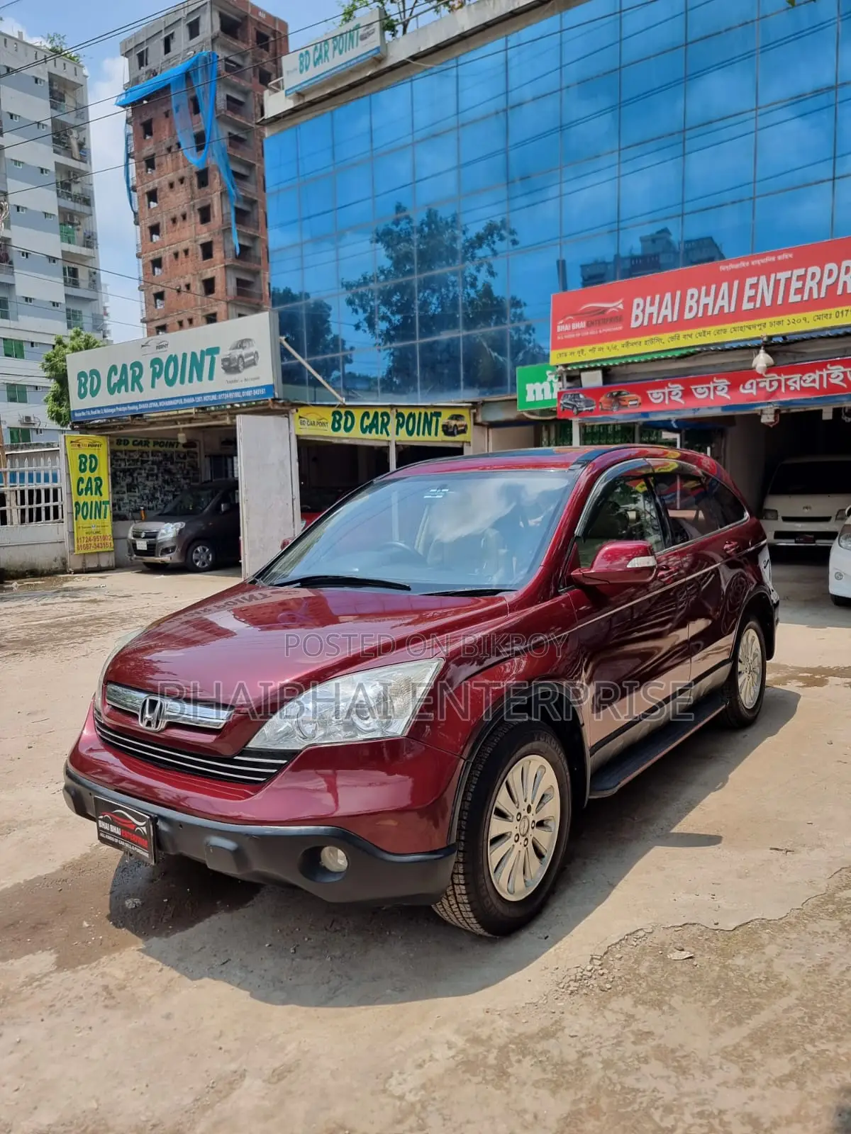 Honda CR-V 2008 Red