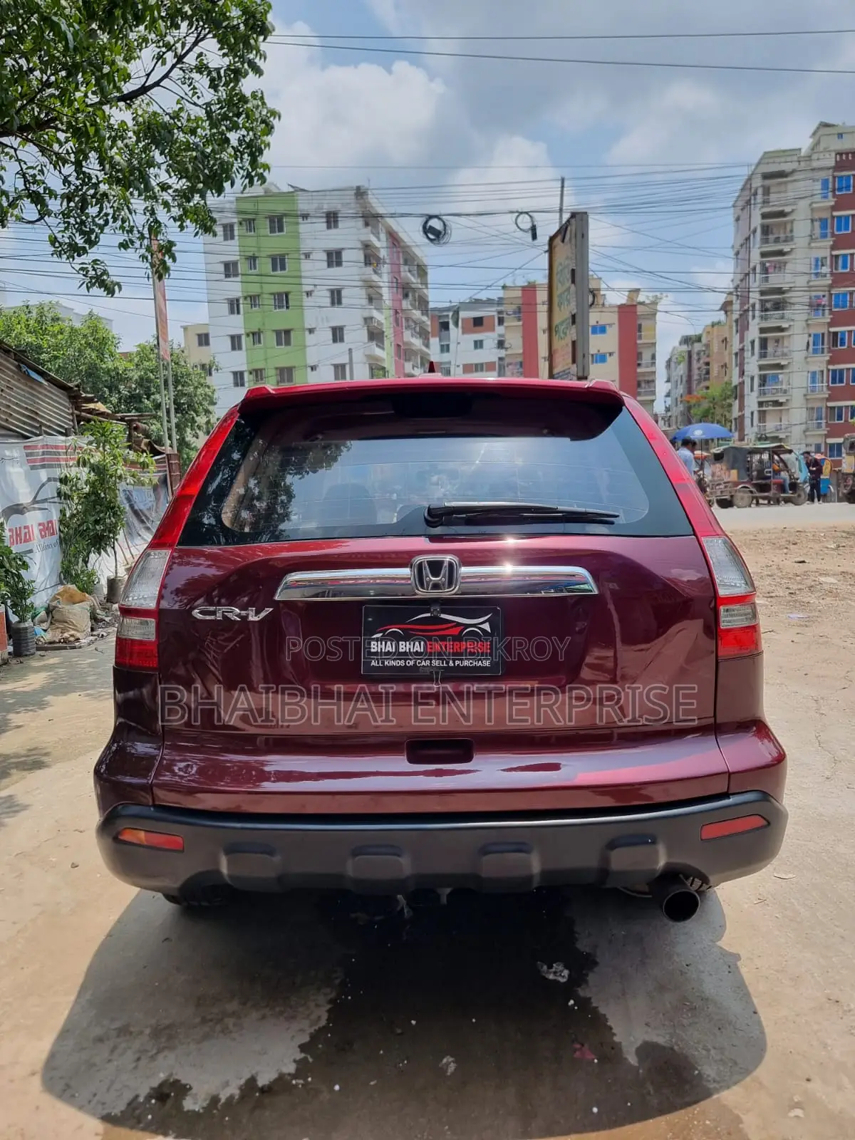 Honda CR-V 2008 Red