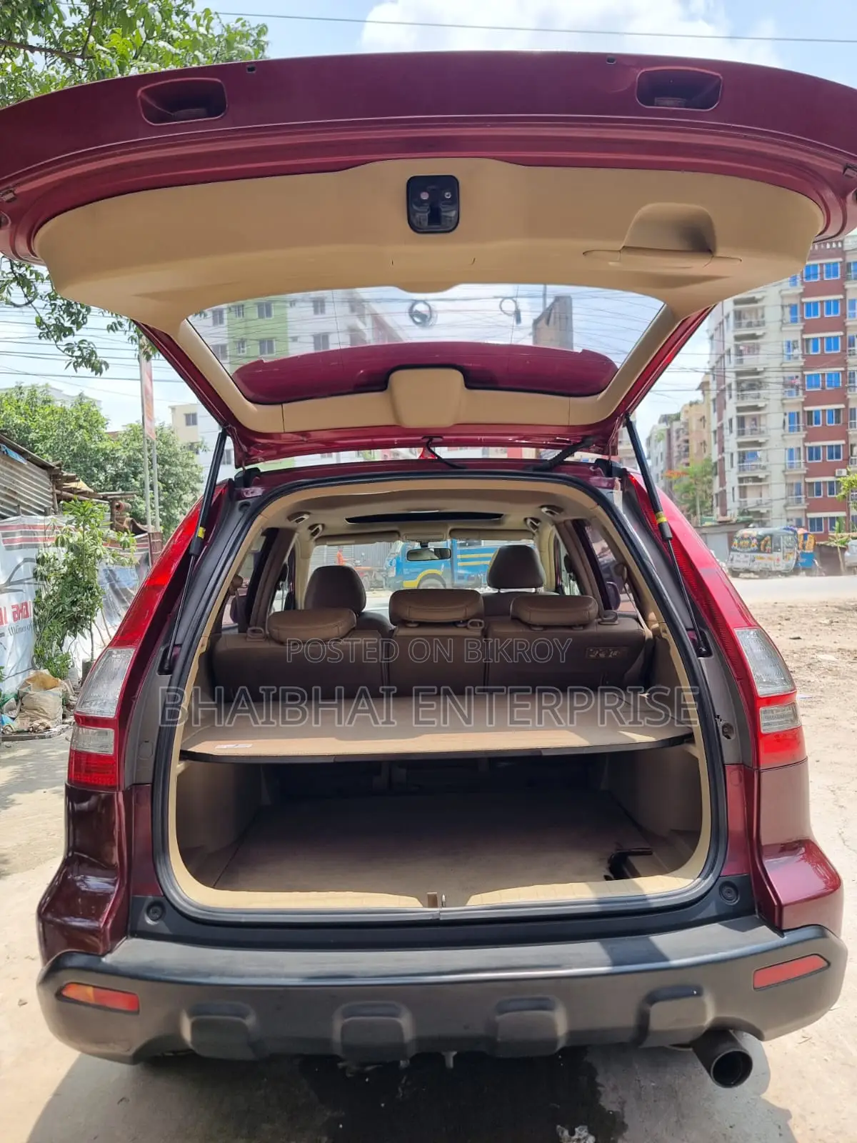 Honda CR-V 2008 Red