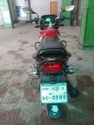 TVS Metro Plus 2019 Red