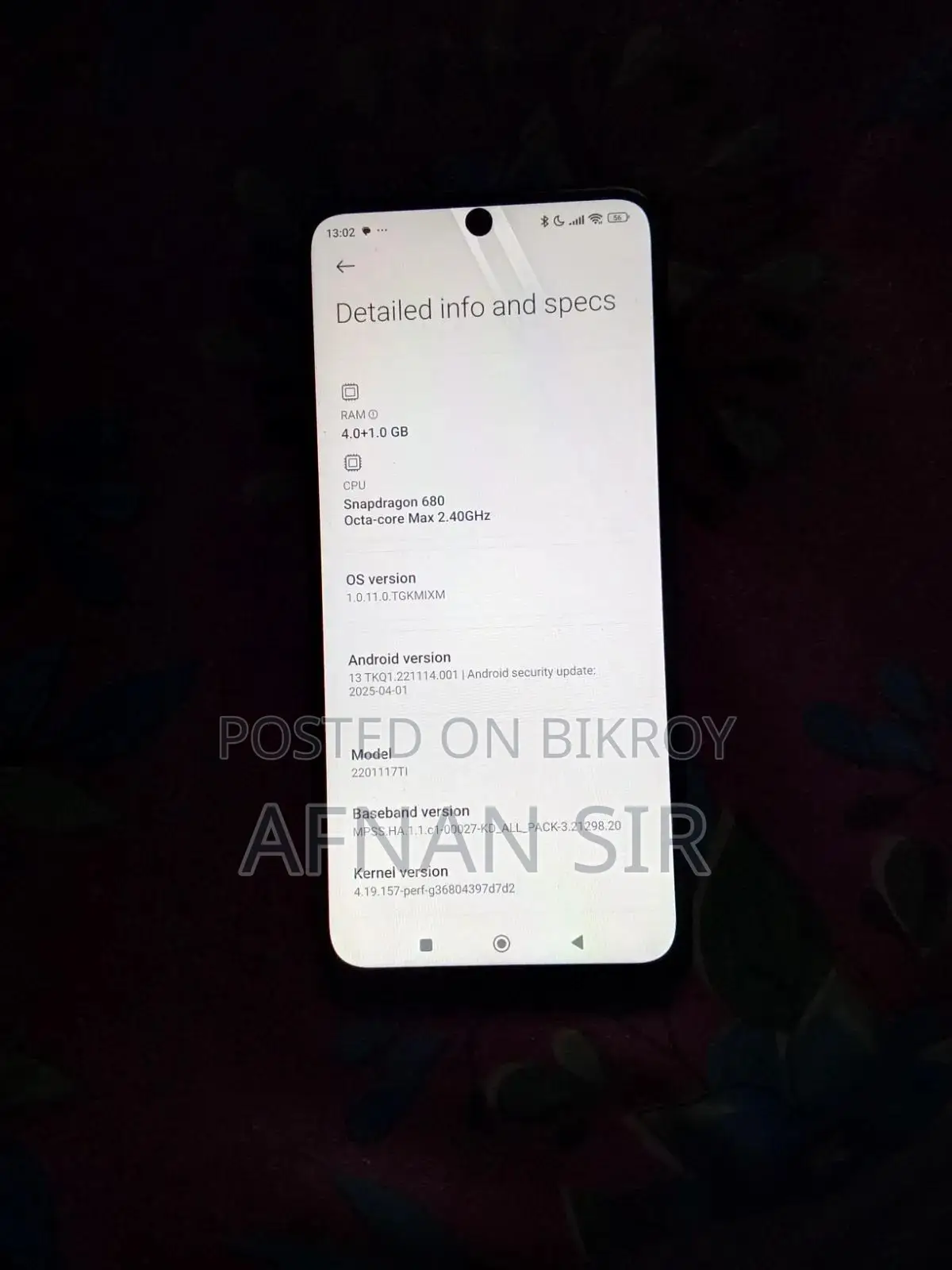 Xiaomi Redmi Note 11 64 GB Blue