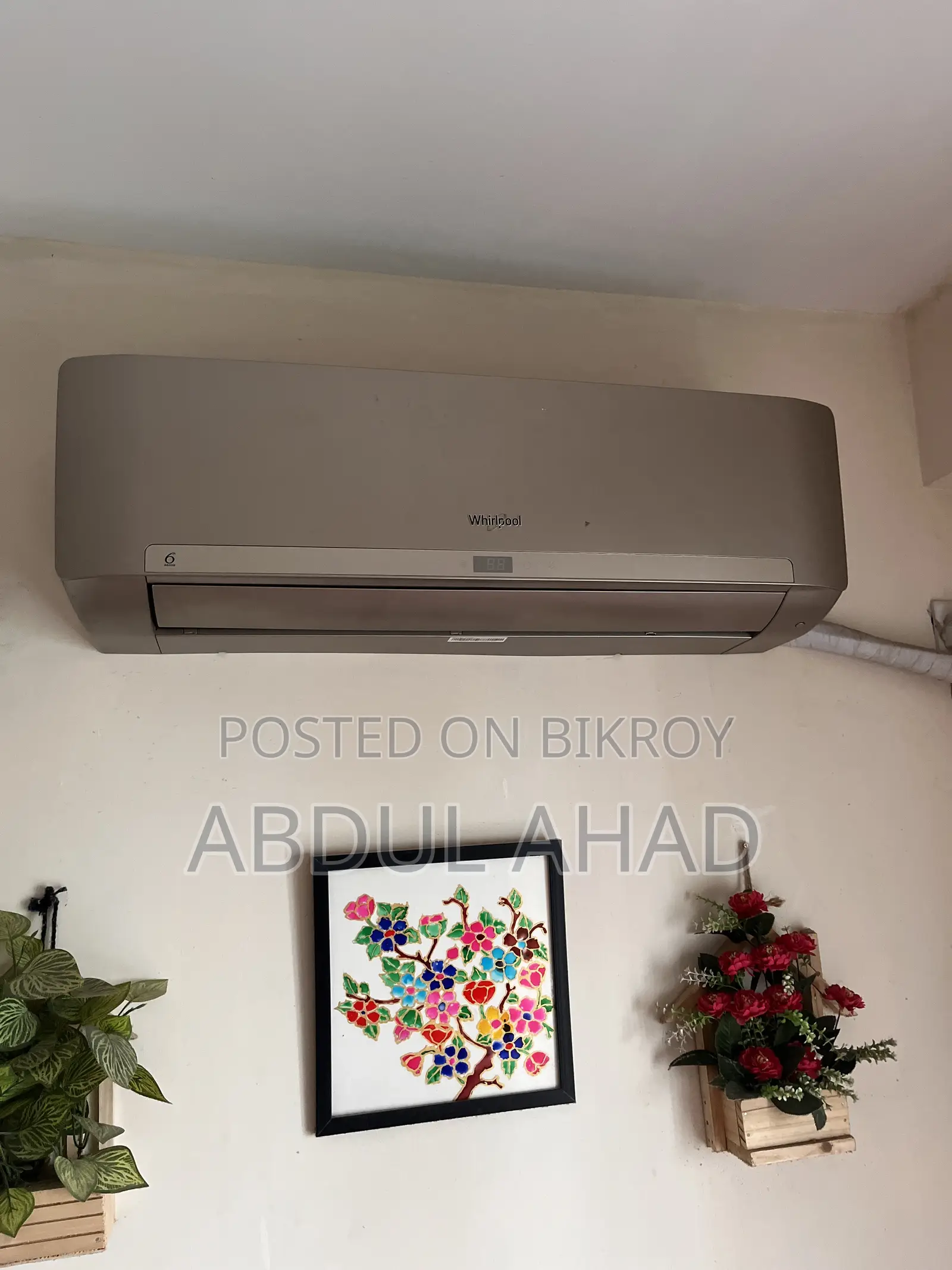 Whirlpool AC for Sale for 15,000 Taka (Needs Repair)
