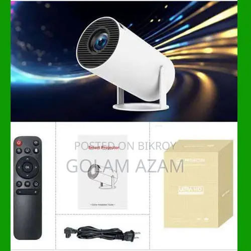 Magcubic Hy300 Smart Mini Projector - 4k Supported, Wifi 6, Android Os