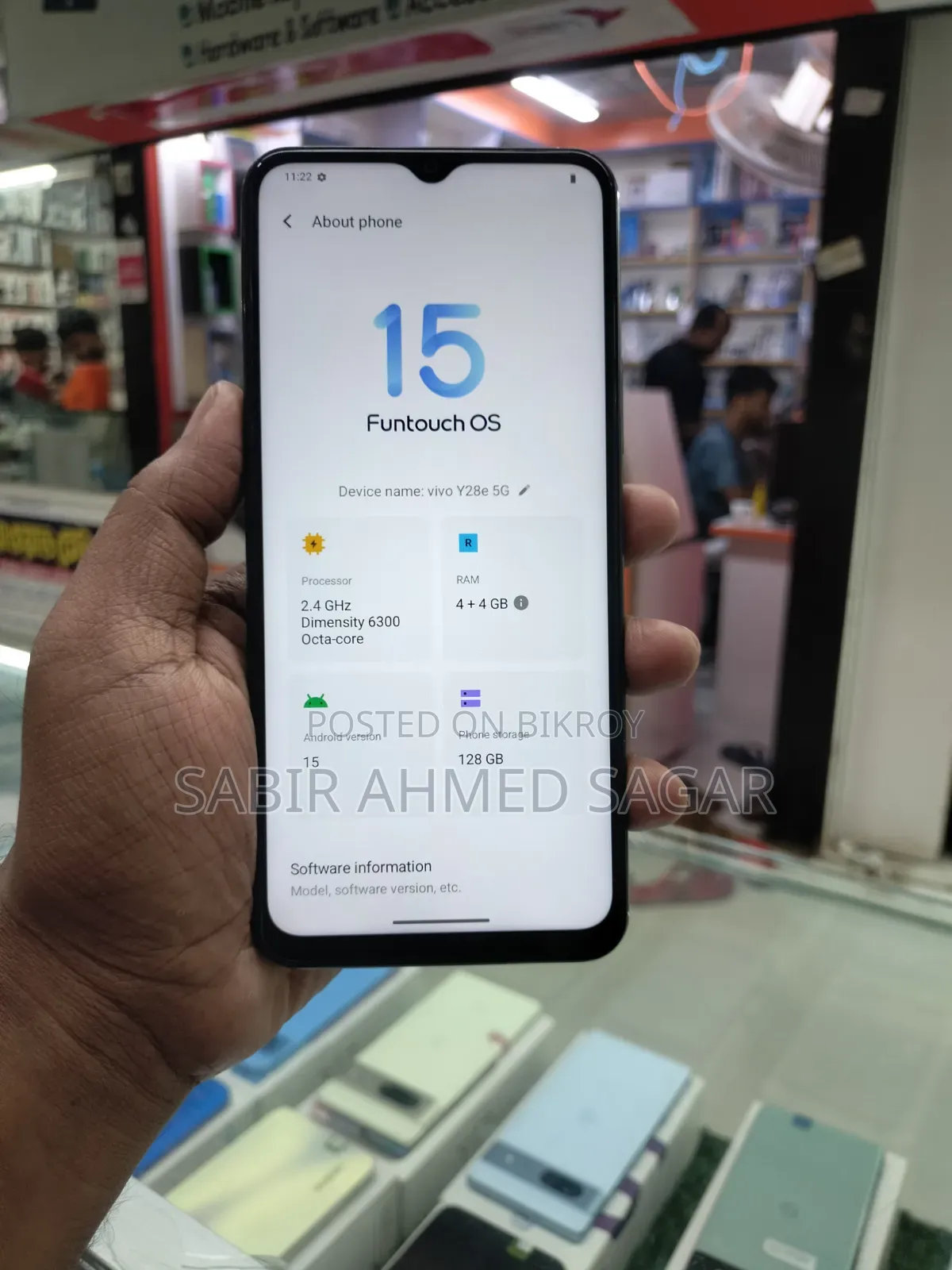 Vivo Y28s 128 GB Red