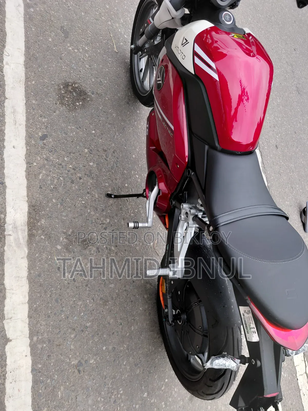 New Motorcycle 2026 Red