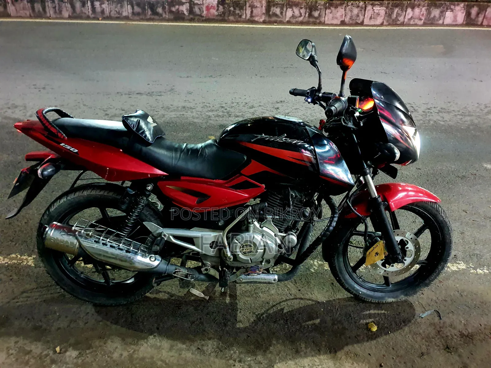 Bajaj Pulsar 150 2016 Black
