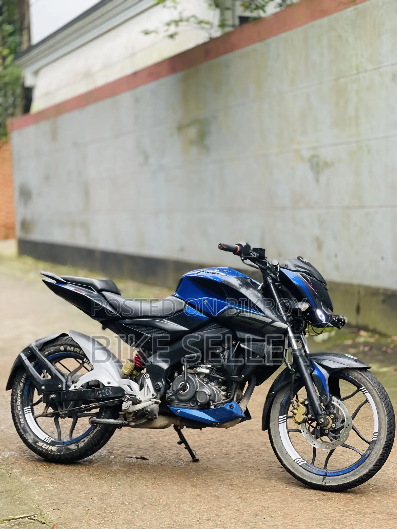 Bajaj Pulsar NS 160 2019 Blue
