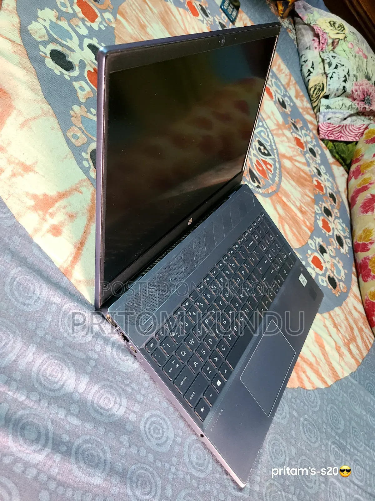 Laptop HP 8GB Intel SSD 256GB