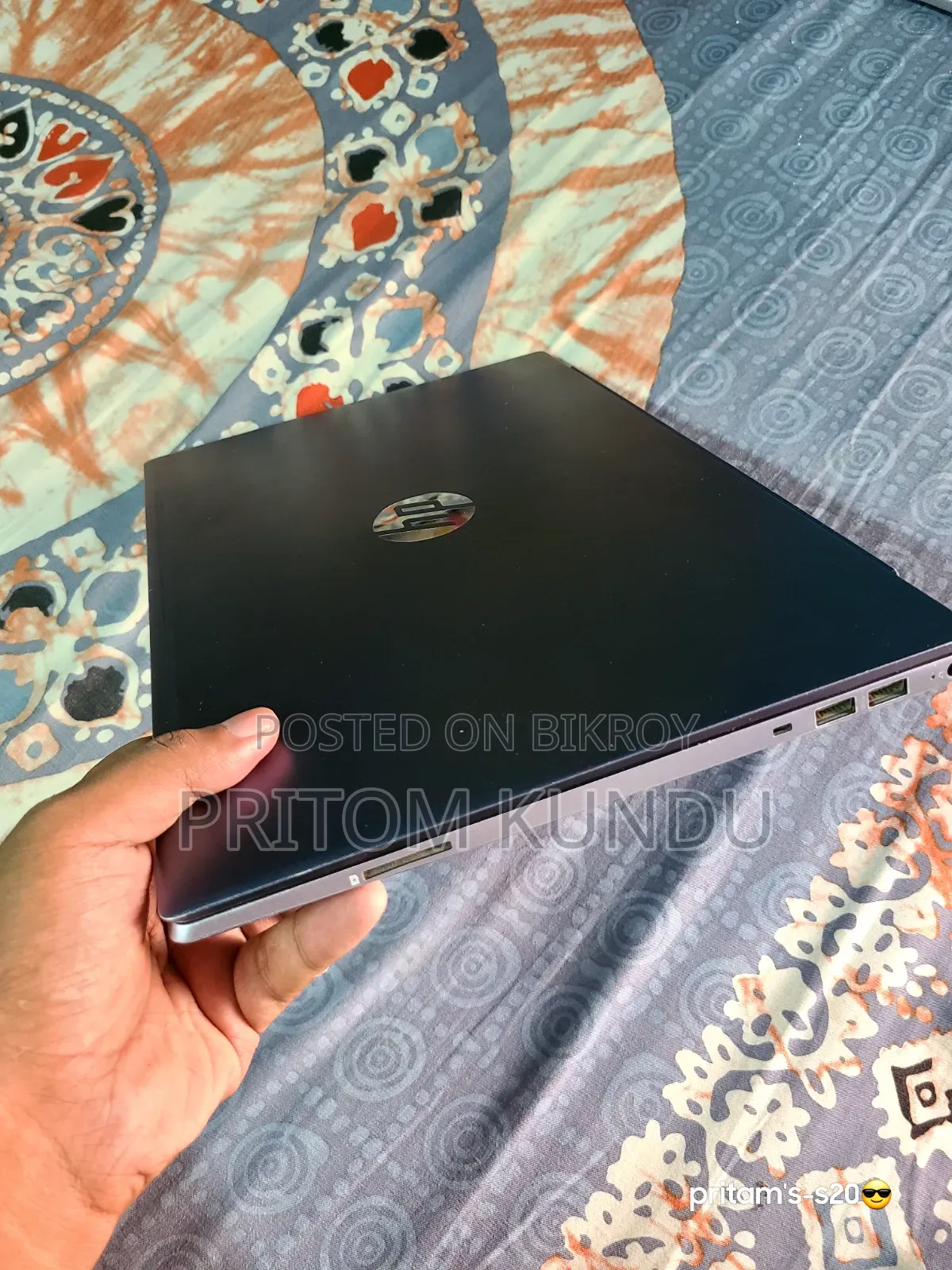 Laptop HP 8GB Intel SSD 256GB