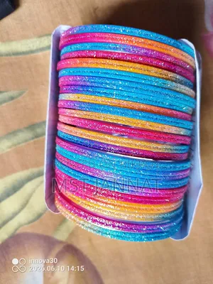 Beautiful Glitter Bangles