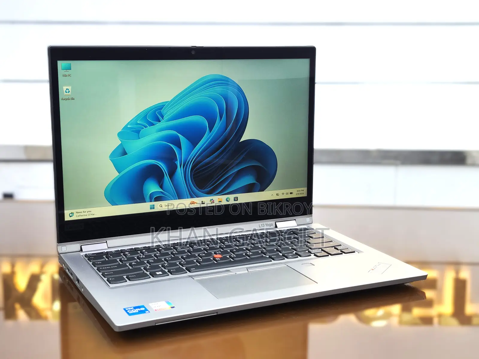 Laptop Lenovo ThinkPad L13 Yoga 16GB Intel Core I5 SSD 256GB