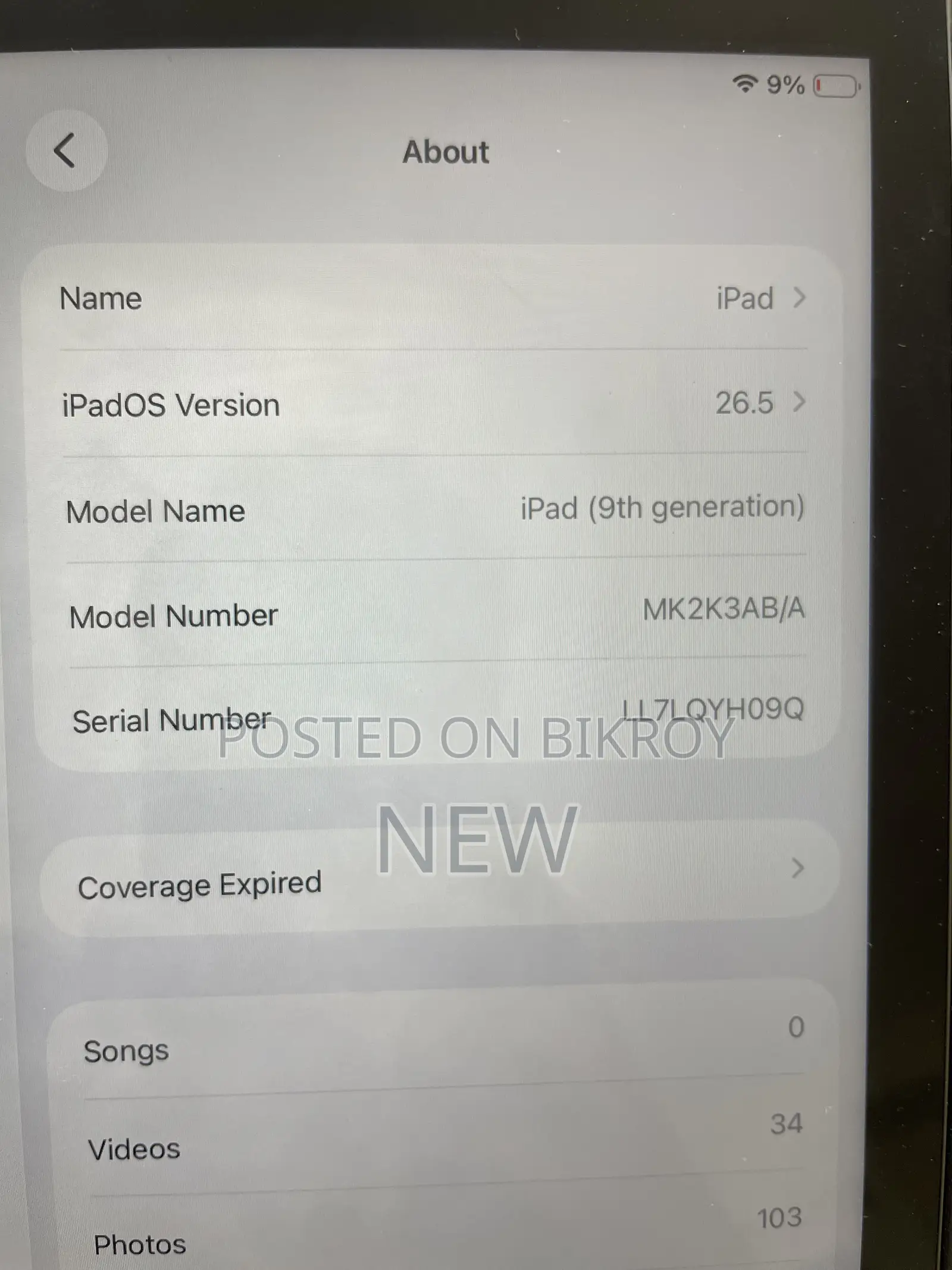 Apple iPad 10.2 (2021) 64 GB Silver