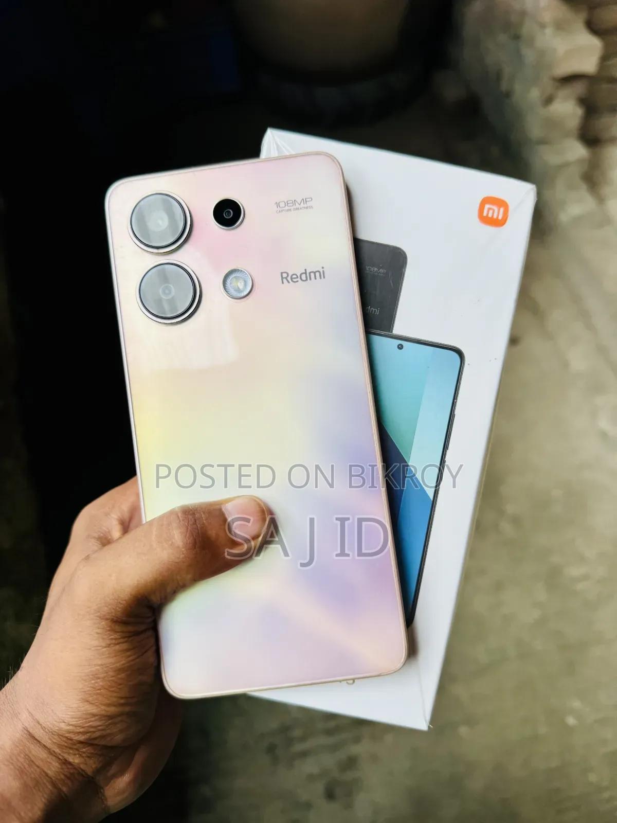 Xiaomi Redmi Note 13 ১২৮ জিবি গোল্ড