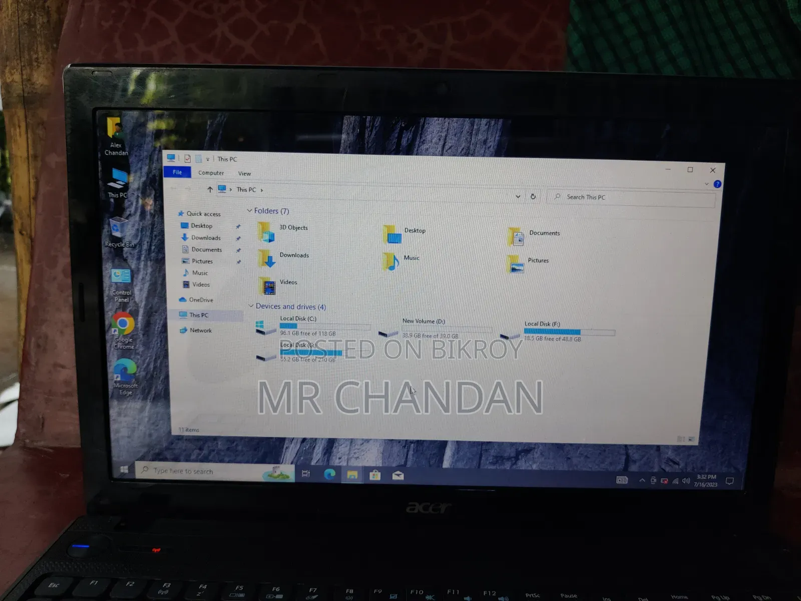 Laptop Acer 6GB Intel Core I5 SSD 128GB