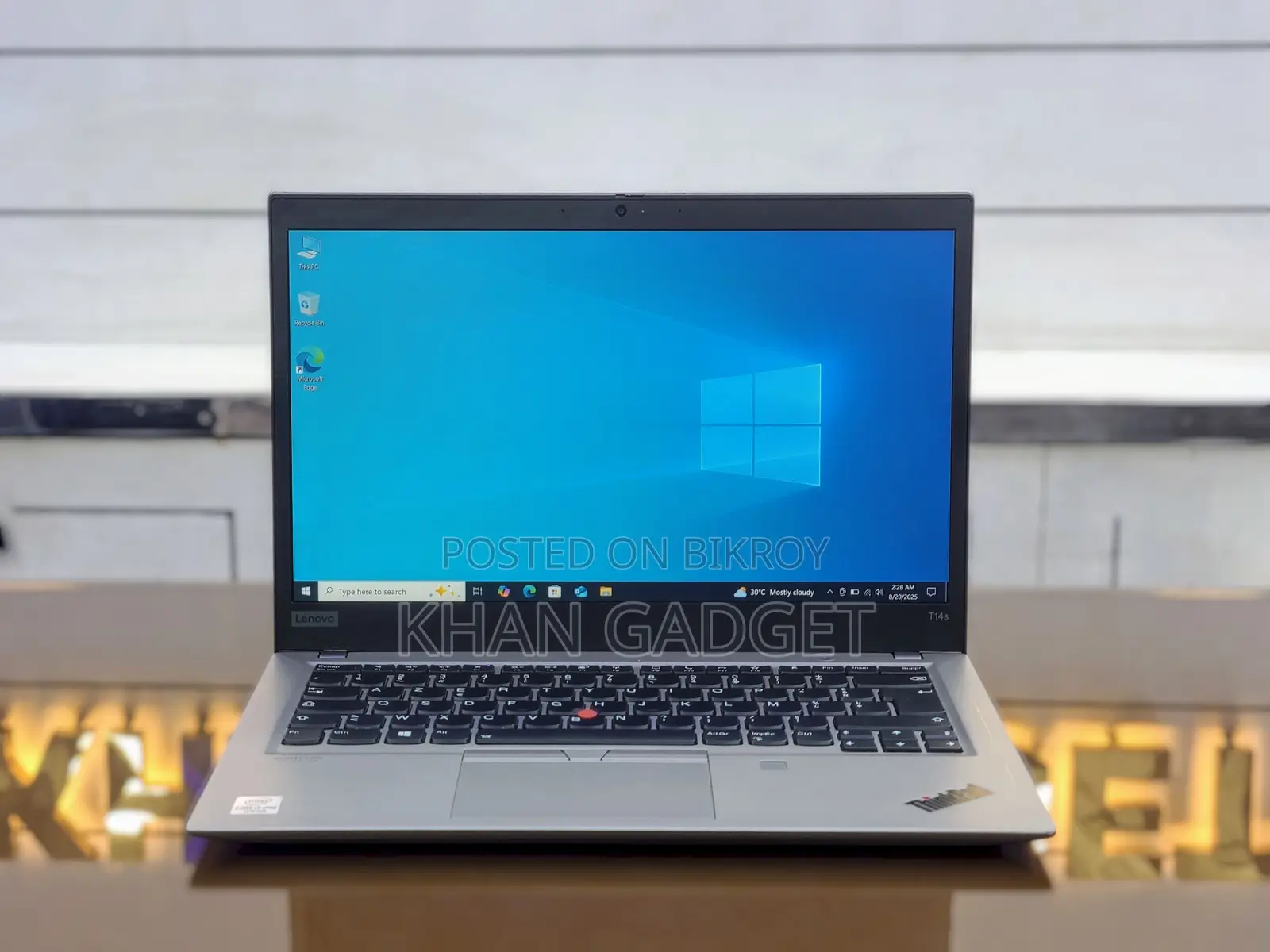 Laptop Lenovo ThinkPad T14s Gen 1 16GB Intel Core I5 SSD 256GB