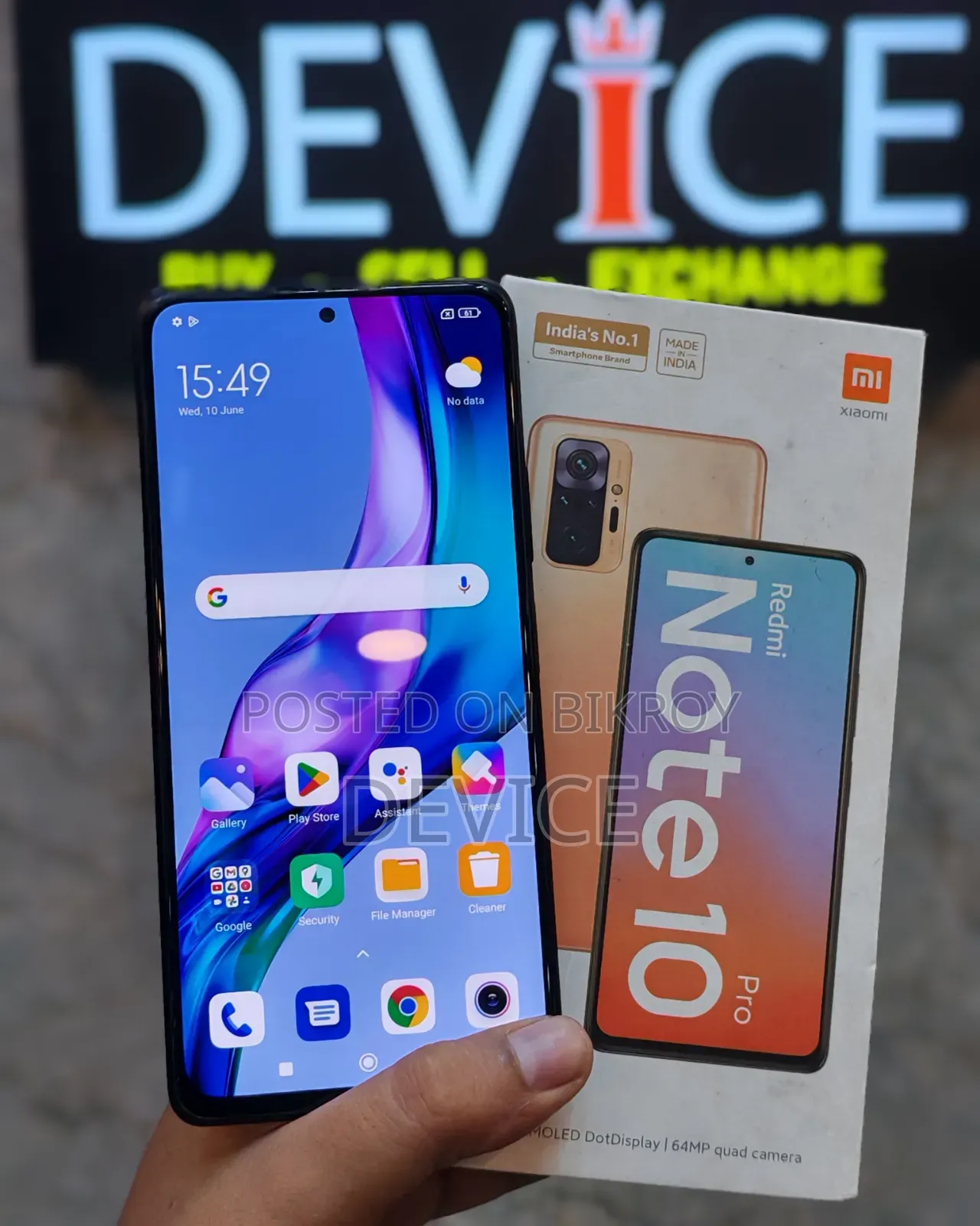 Xiaomi Redmi Note 10 Pro 128 GB Red