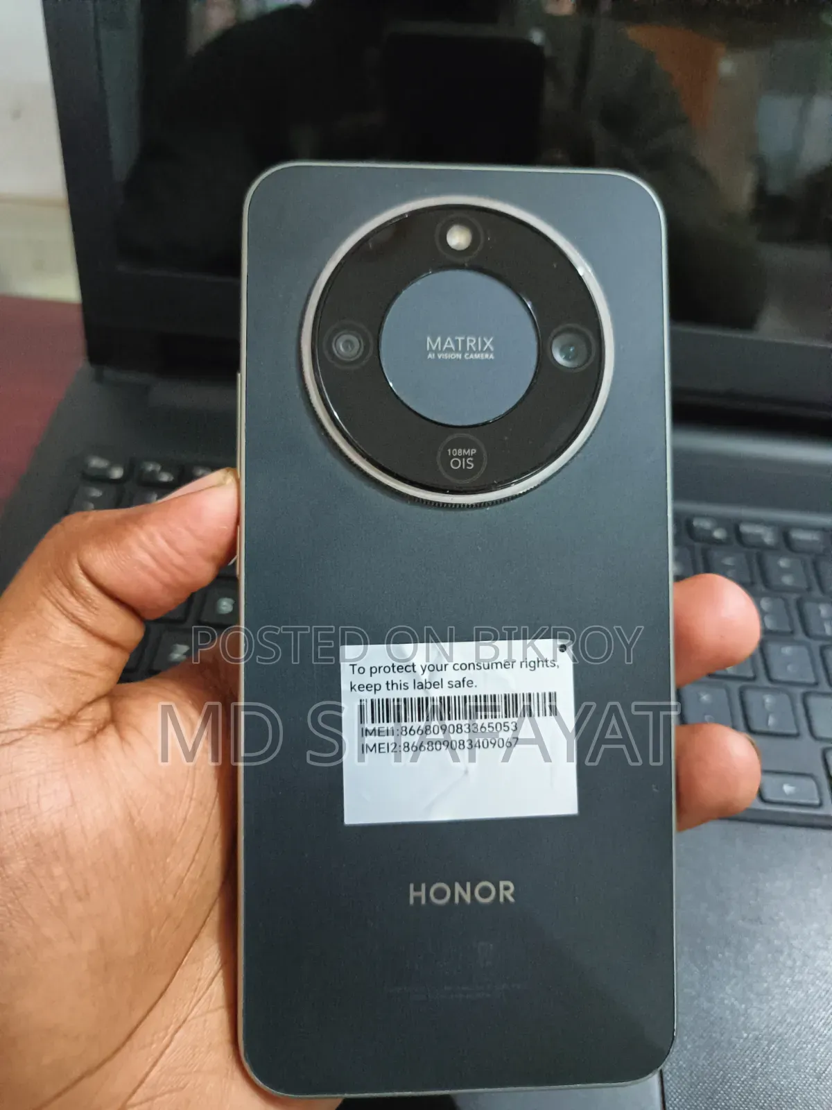 Honor X9d 256 GB Black