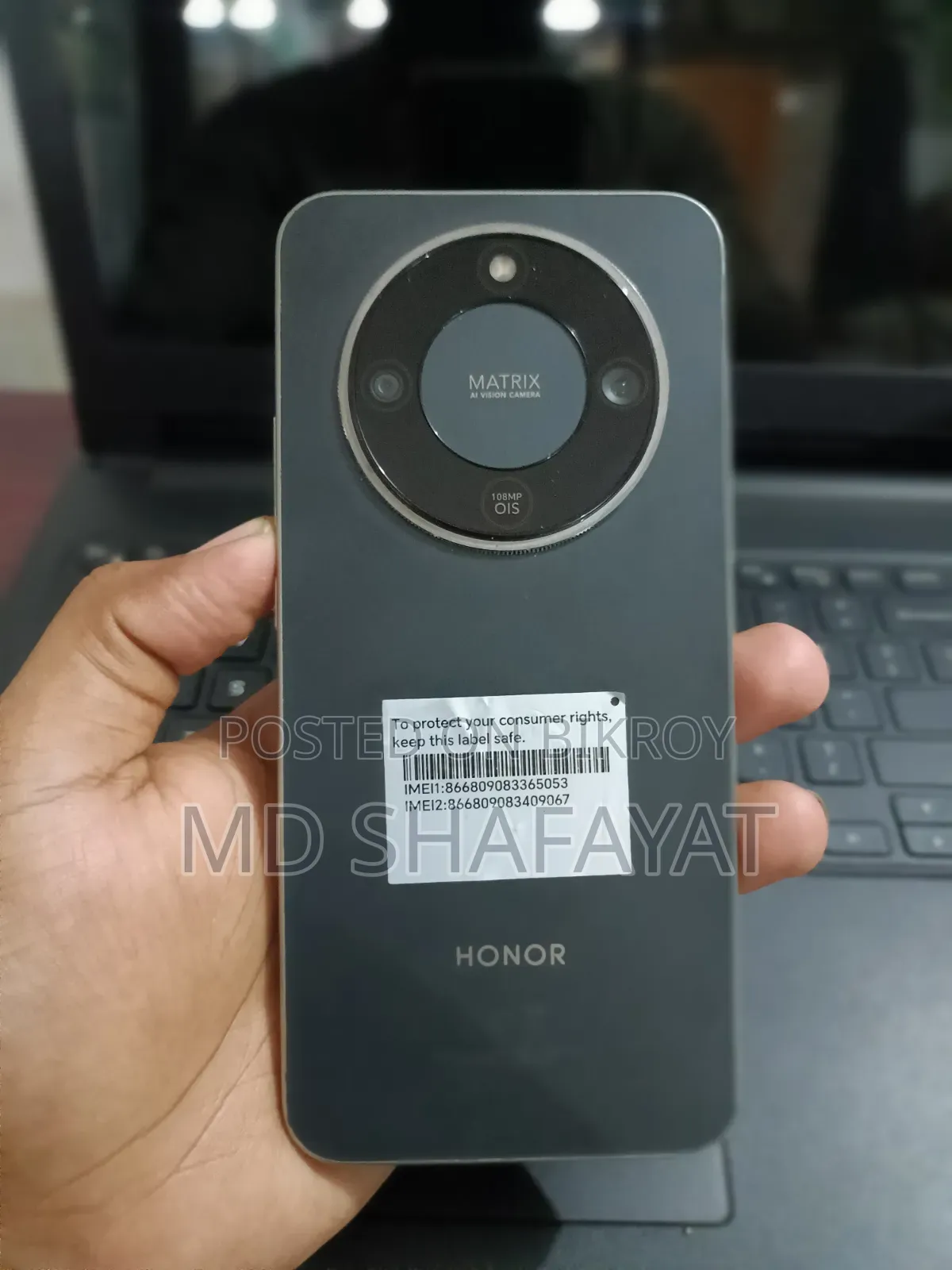 Honor X9d 256 GB Black