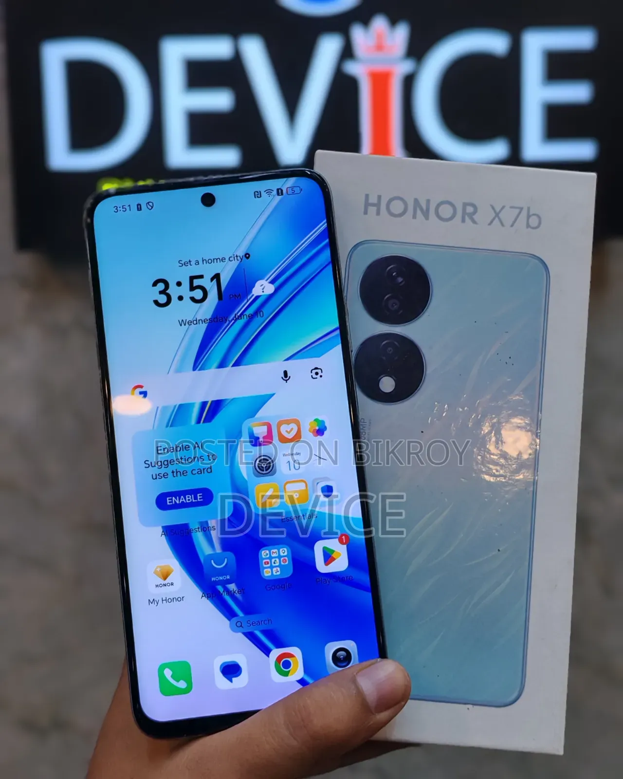 Honor X7b 5G 256 GB Purple
