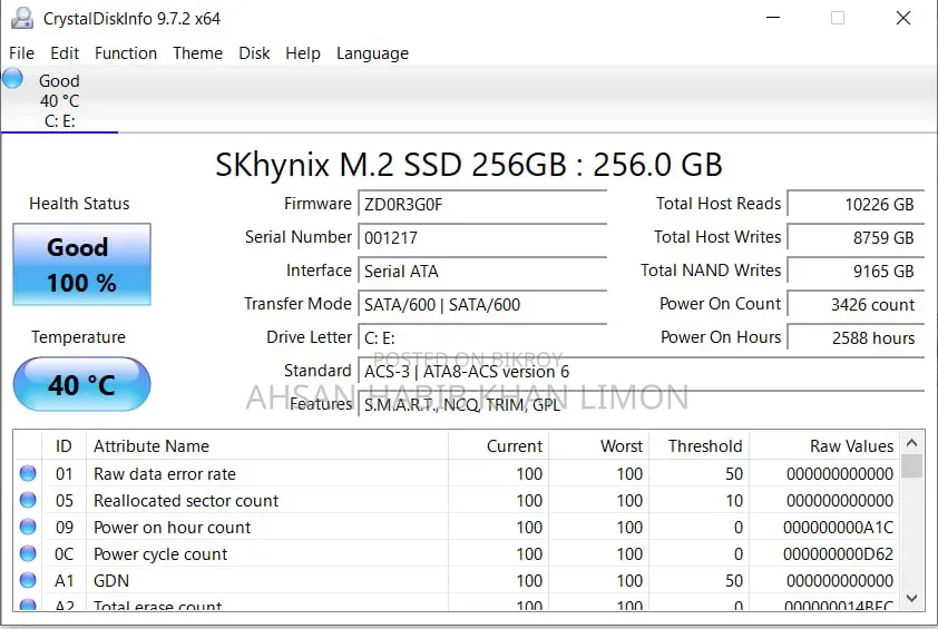 Laptop Lenovo ThinkPad T470s 8GB Intel Core I5 SSD 256GB