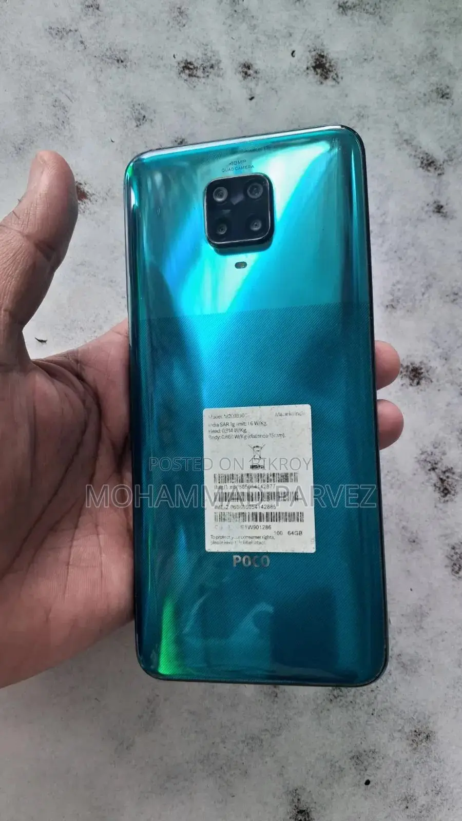 Xiaomi Poco M2 Pro 64 GB Blue