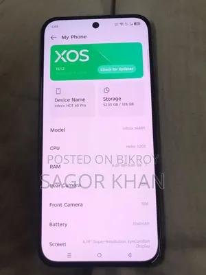Infinix Hot 60 Pro 128 GB Black