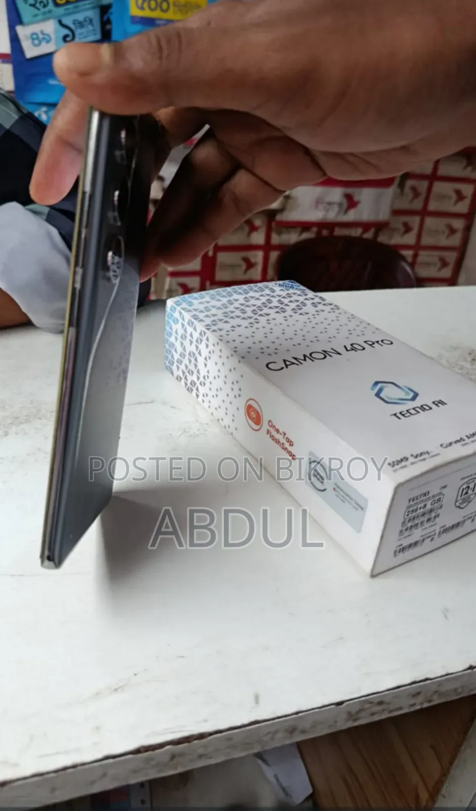Tecno Camon 40 Pro 4G 256 GB Gray