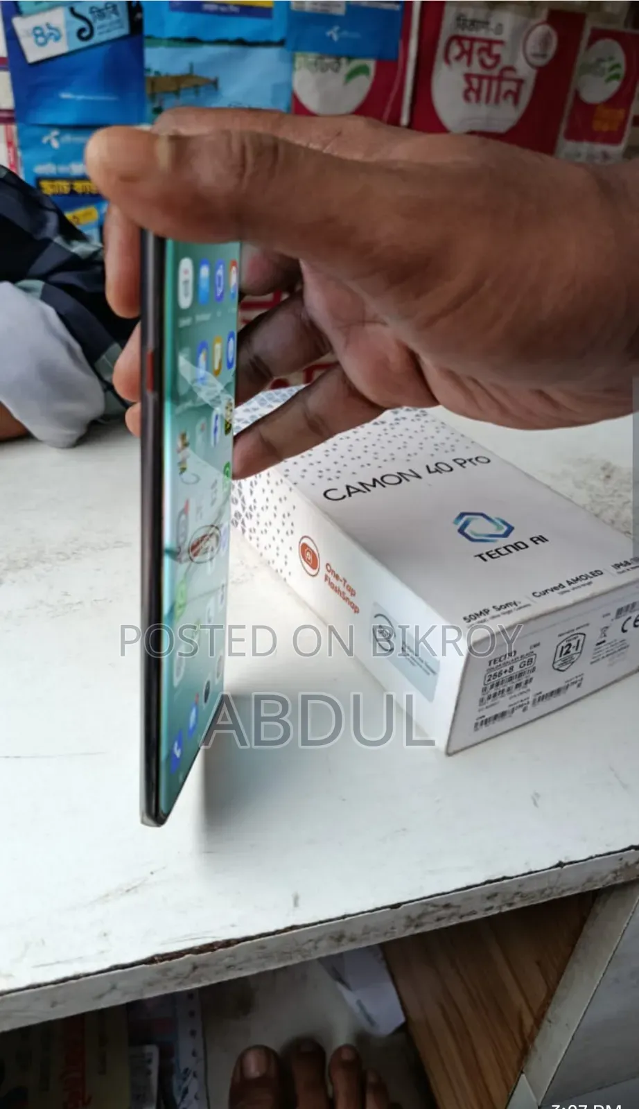 Tecno Camon 40 Pro 4G 256 GB Gray