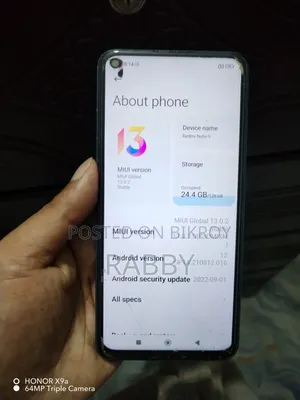 Xiaomi Redmi Note 9 128 GB Blue
