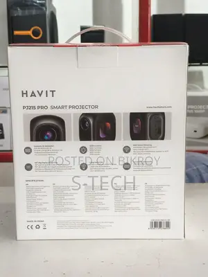 Havit Pj215 Pro Prime Jasper Smart Projector With Android Tv 9.0