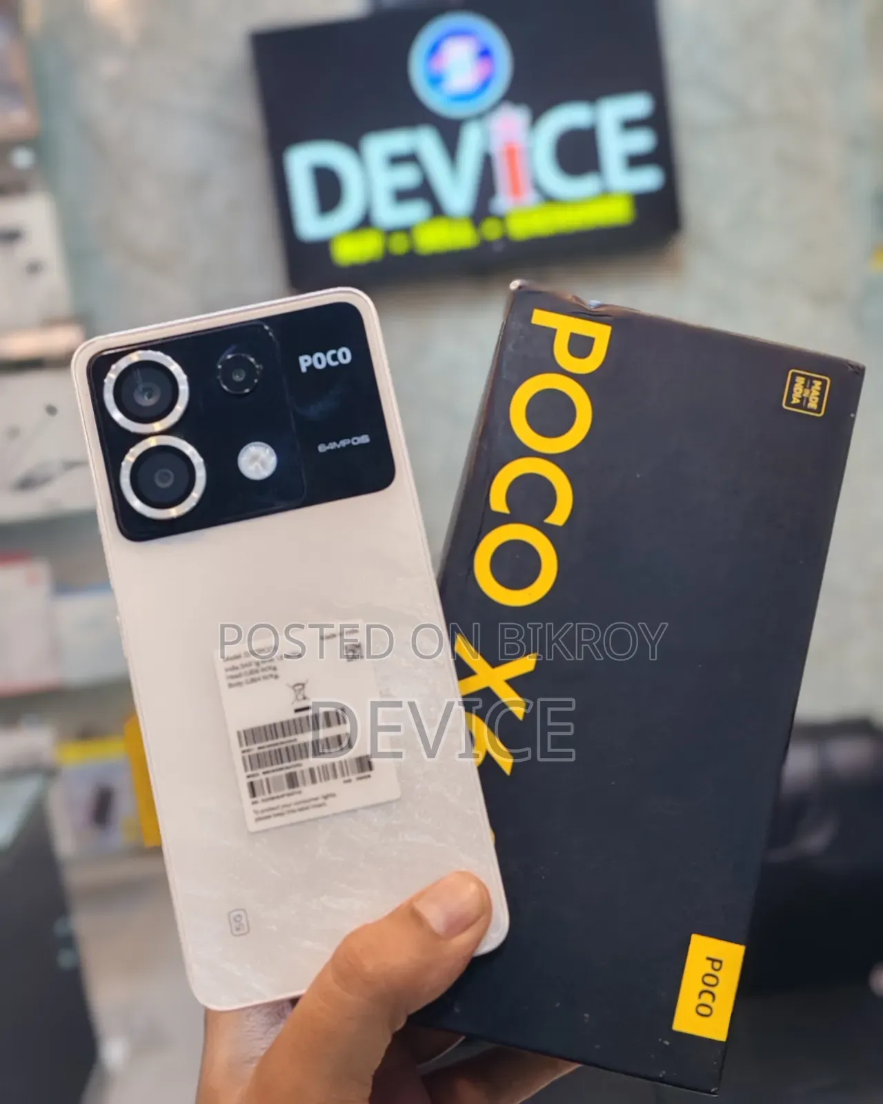 Xiaomi Poco X6 256 GB White