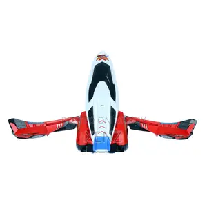 Deformation Racing Car to Plane With Light Music