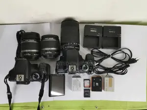 2 DSLR camera setups for sale. Canon Eos 600d Canon 600d.