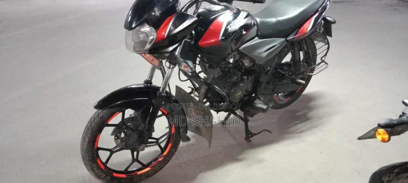 Bajaj Discover 125 2017 Black