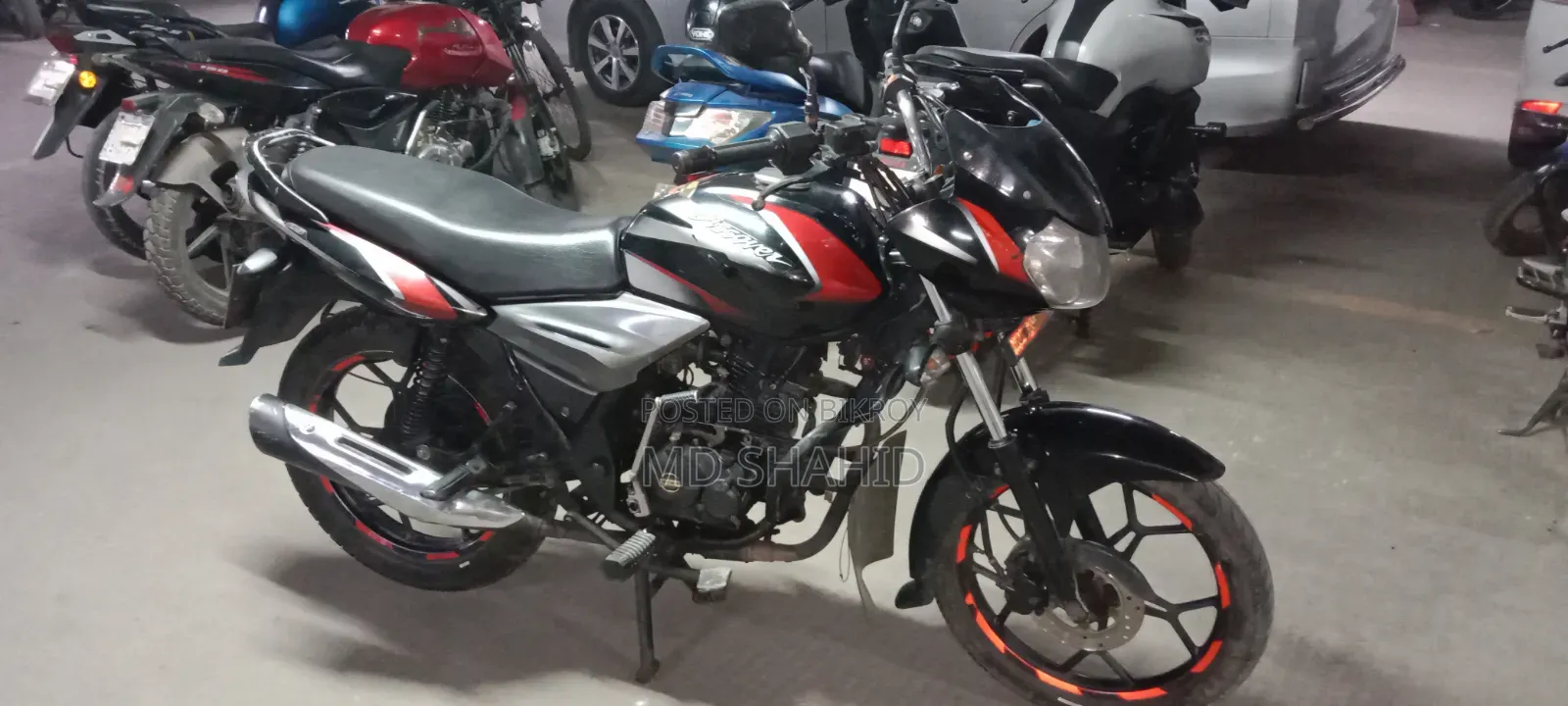 Bajaj Discover 125 2017 Black
