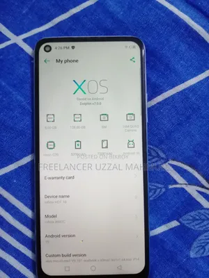ইনফিনিক্স হট ১০ ১২৮ জিবি ব্লু