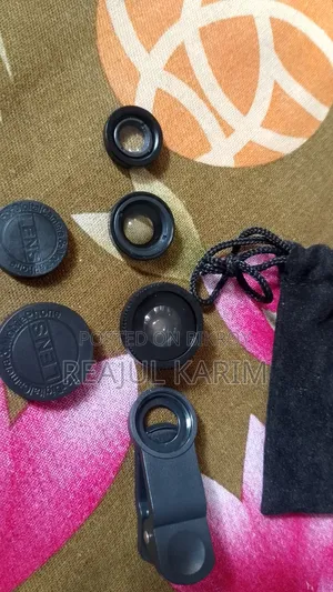 Boya microphone and mobile lens