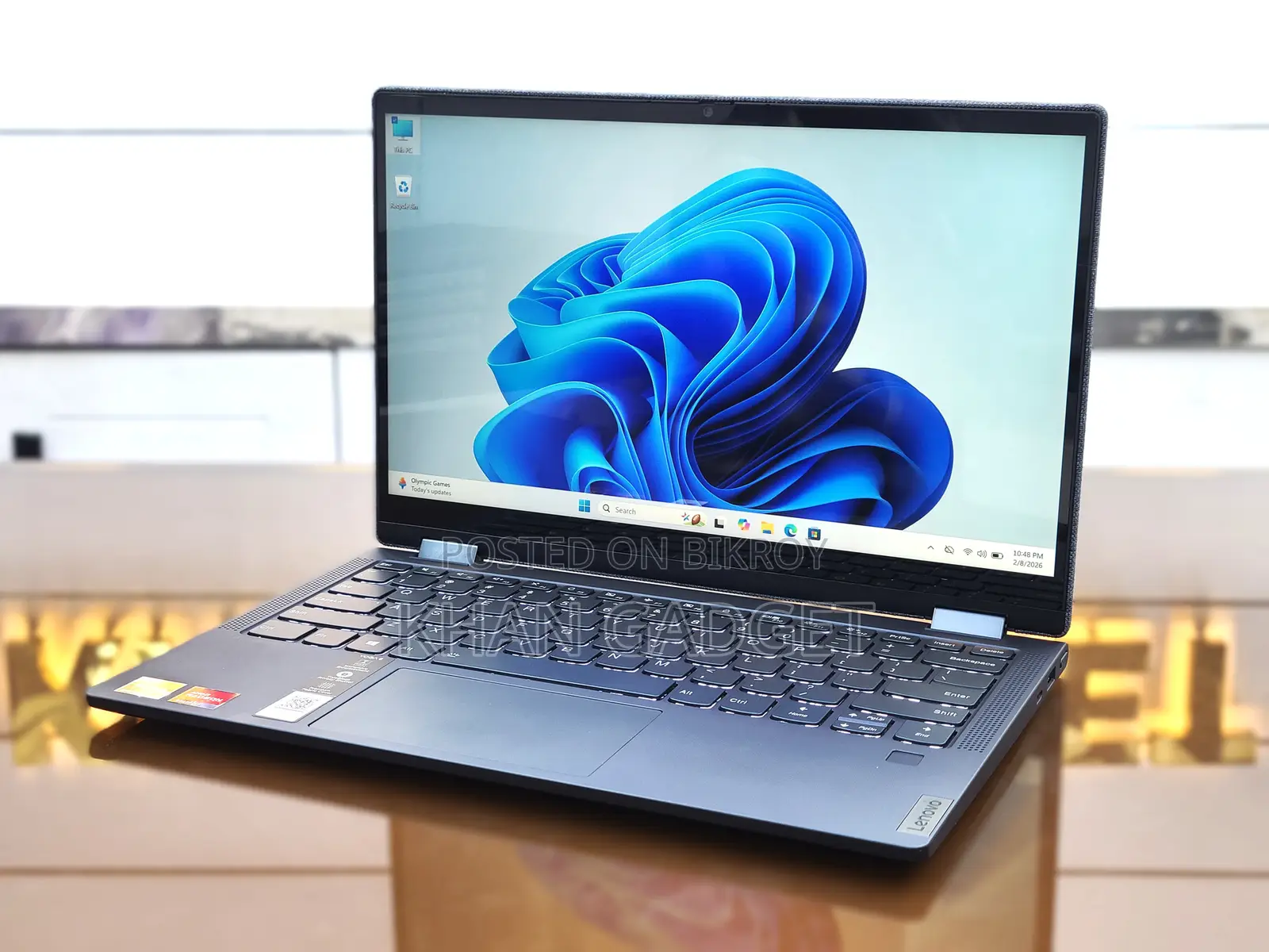 Laptop Lenovo 8GB AMD Ryzen 5 SSD 256GB