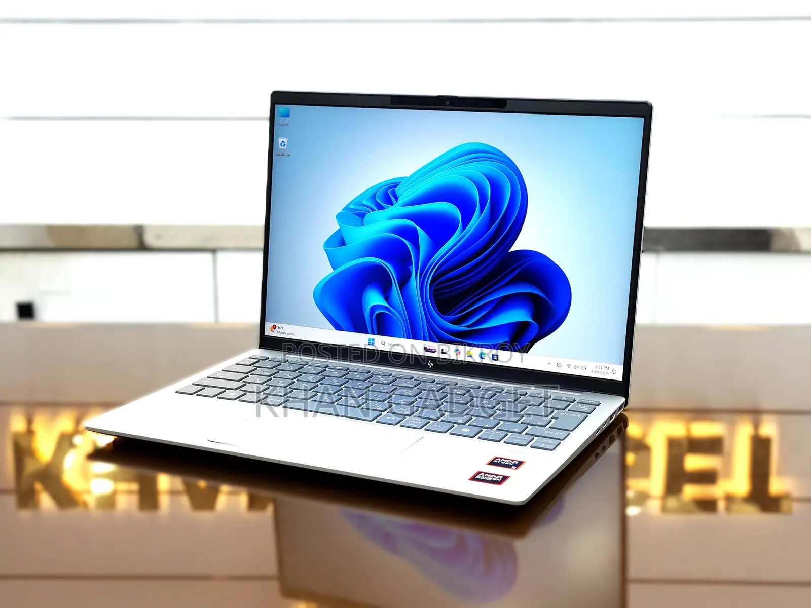 New Laptop HP 16GB AMD Ryzen 5 SSD 512GB