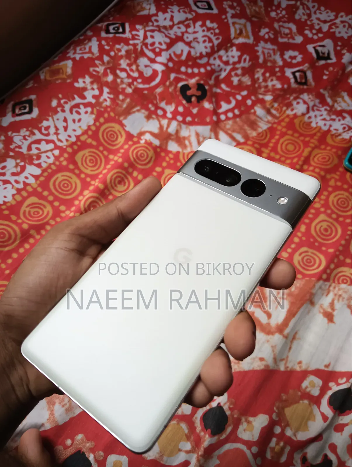 গুগল পিক্সেল ৭ প্রো ১২৮ জিবি হোয়াইট