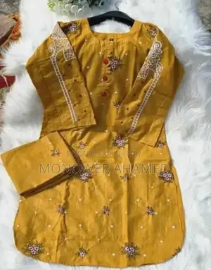 Yellow Unique Design Co-ord Set