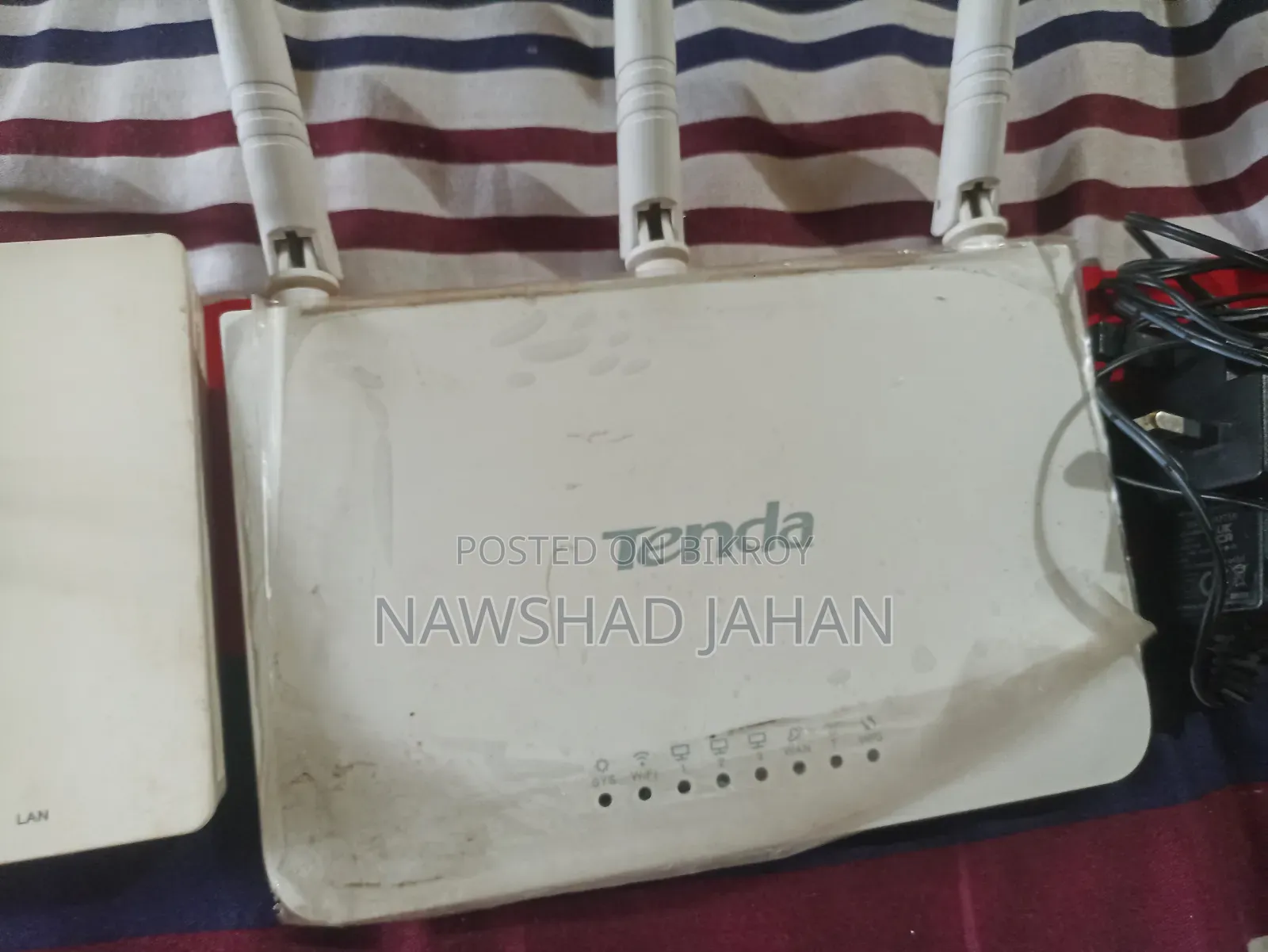 Tenda Router+Huawei Onu