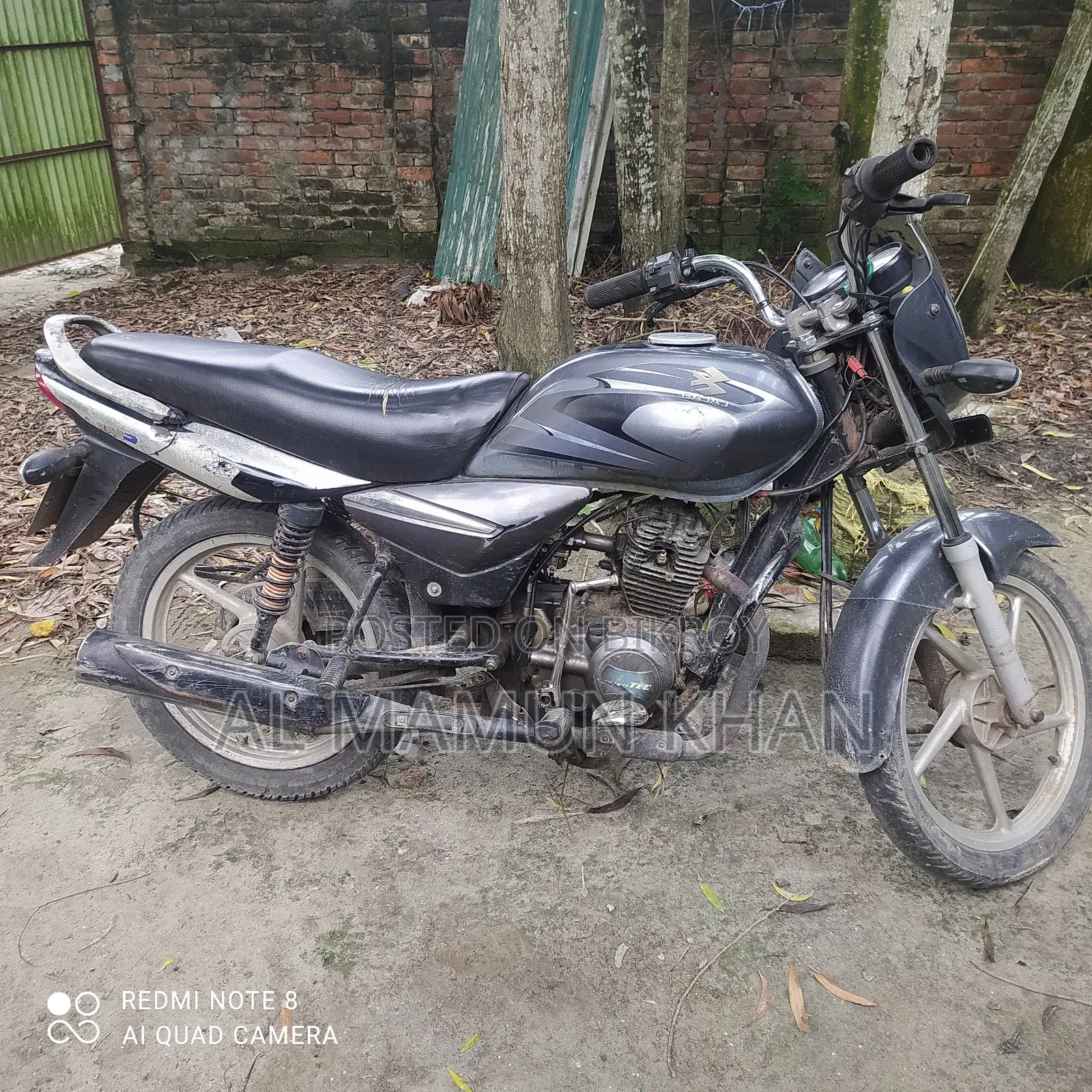 বাজাজ প্লাটিনা ১০০ ২০১২ সিলভার